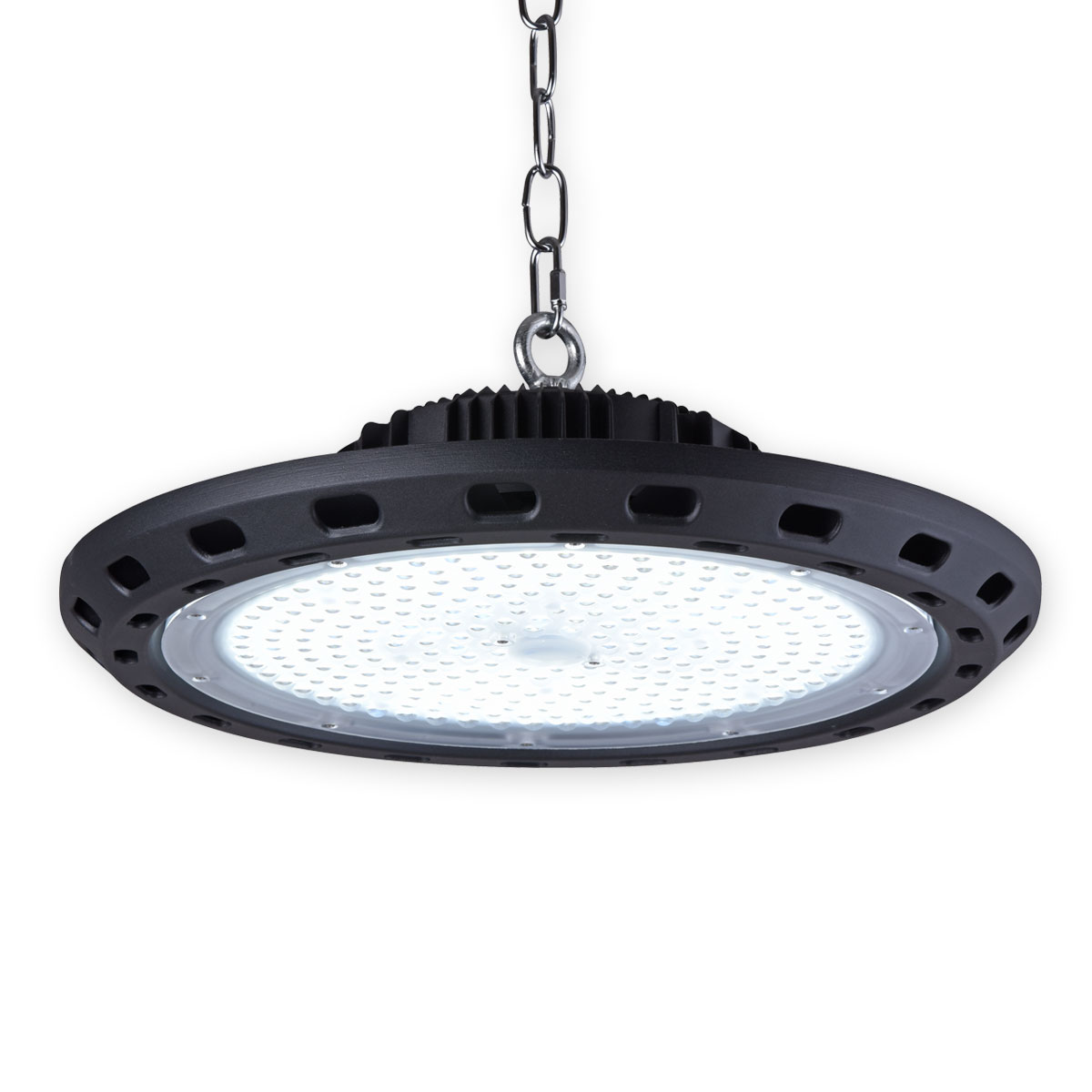 LAMPARA INDUSTRIAL UFO / HIGH BAY 200W PARA USO EXTERIOR