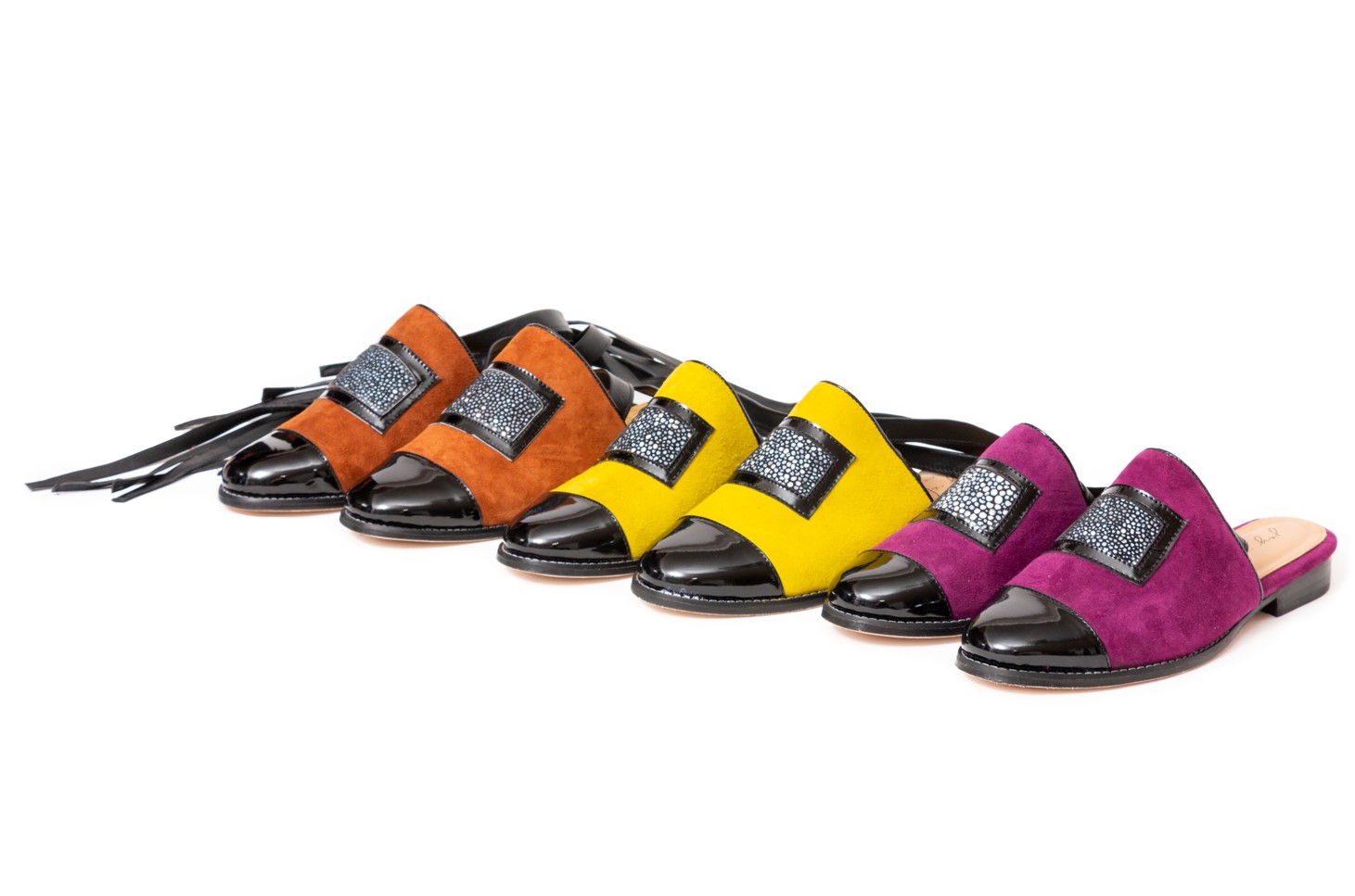 Mules Mujer Zapatos Bajos Jey Velez Piel Modelo Fatima