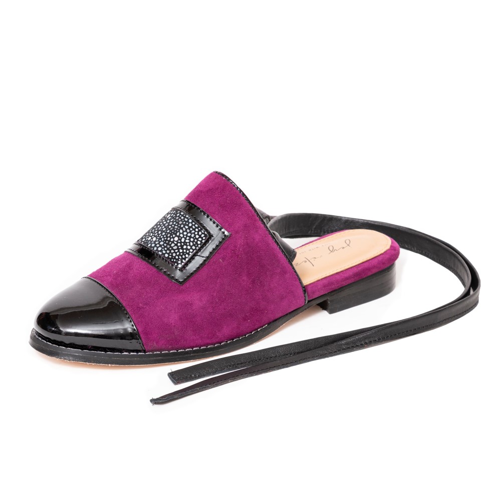 Mules Mujer Zapatos Bajos Jey Velez Piel Modelo Fatima