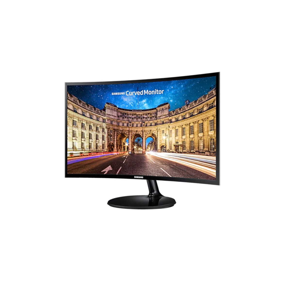 Monitor Curvo Samsung  24" LED FHD LC24F390FHLXZX Freesync 