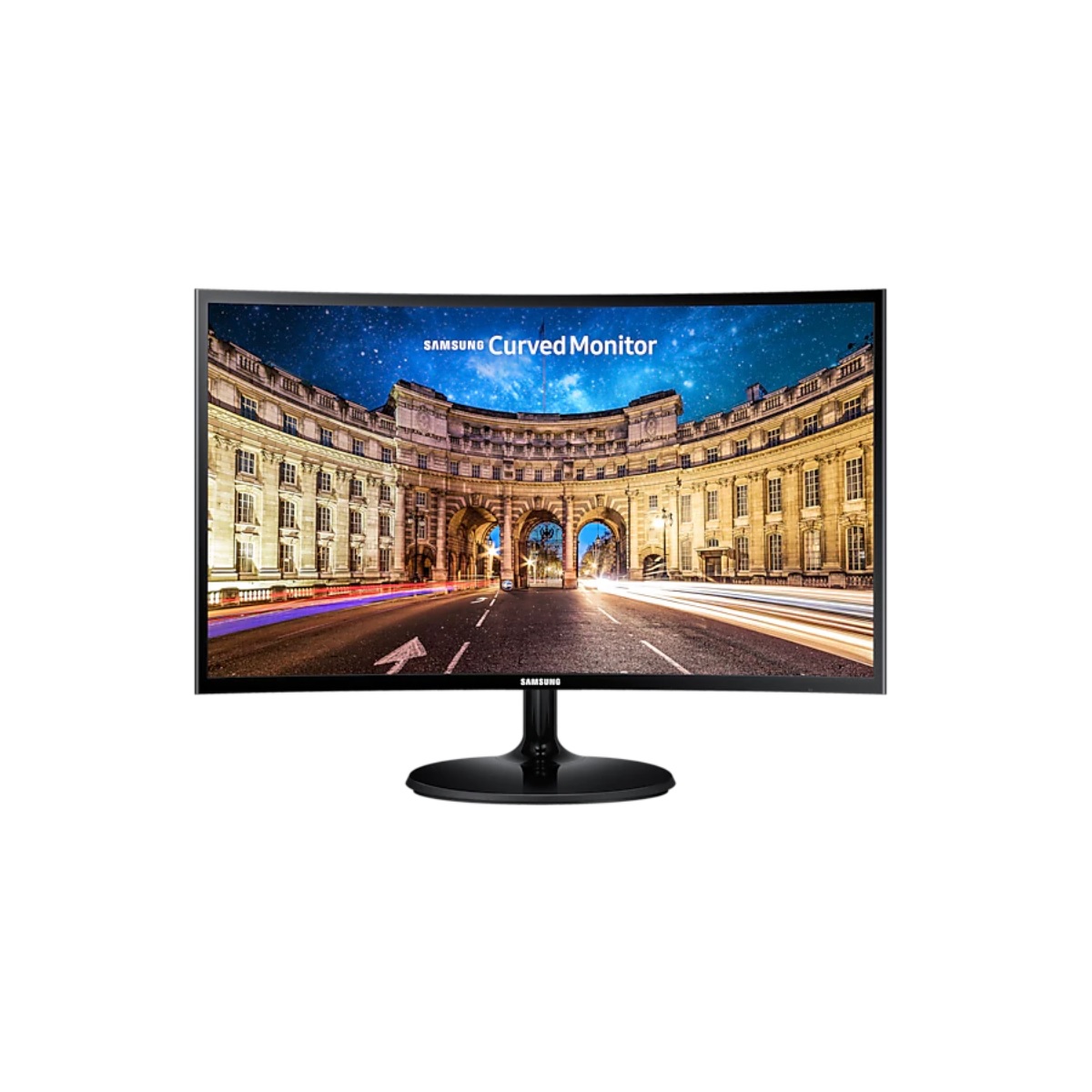 Monitor Curvo Samsung  24" LED FHD LC24F390FHLXZX Freesync 