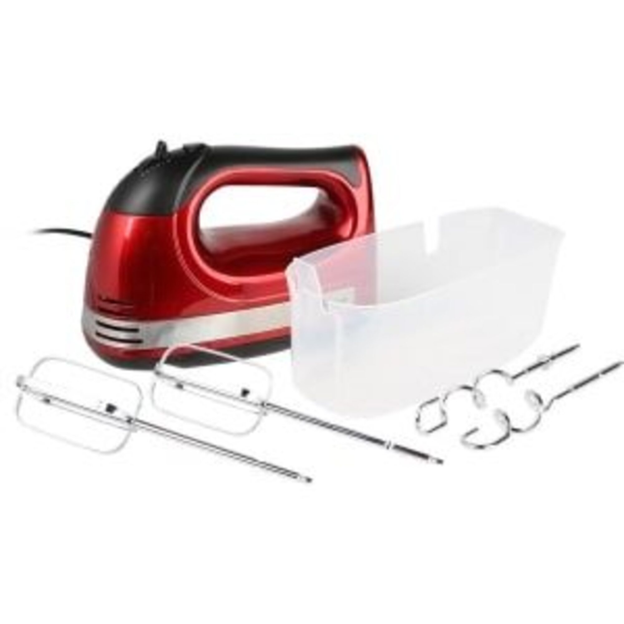 BATIDORA MANUAL 5VEL. Oster color rojo