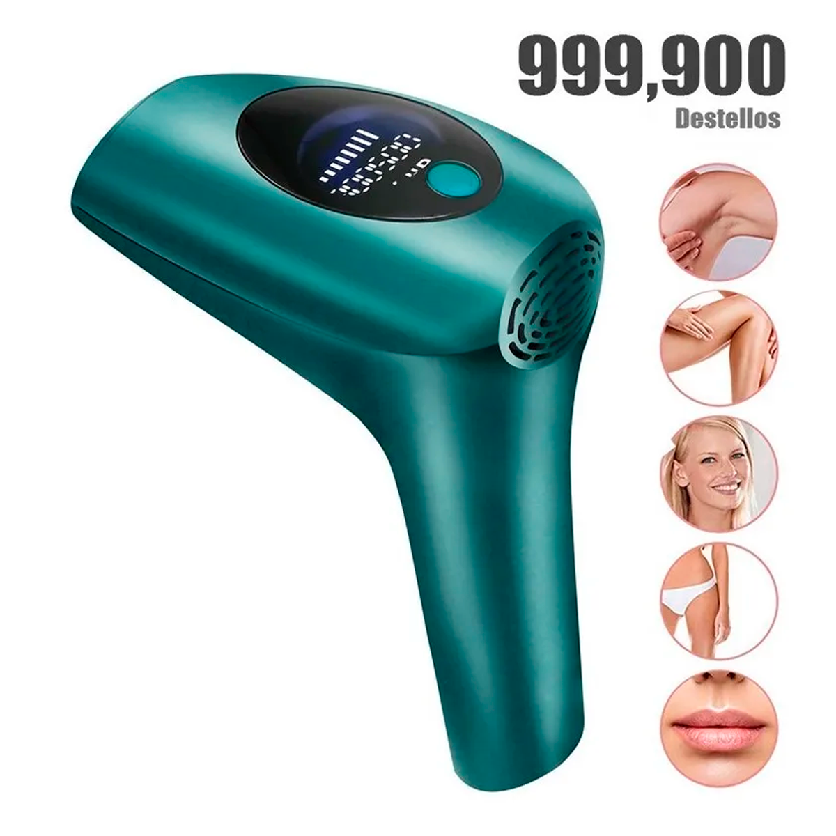 Depiladora Pulsos Ipl Permanente Depilación Láser 999,999
