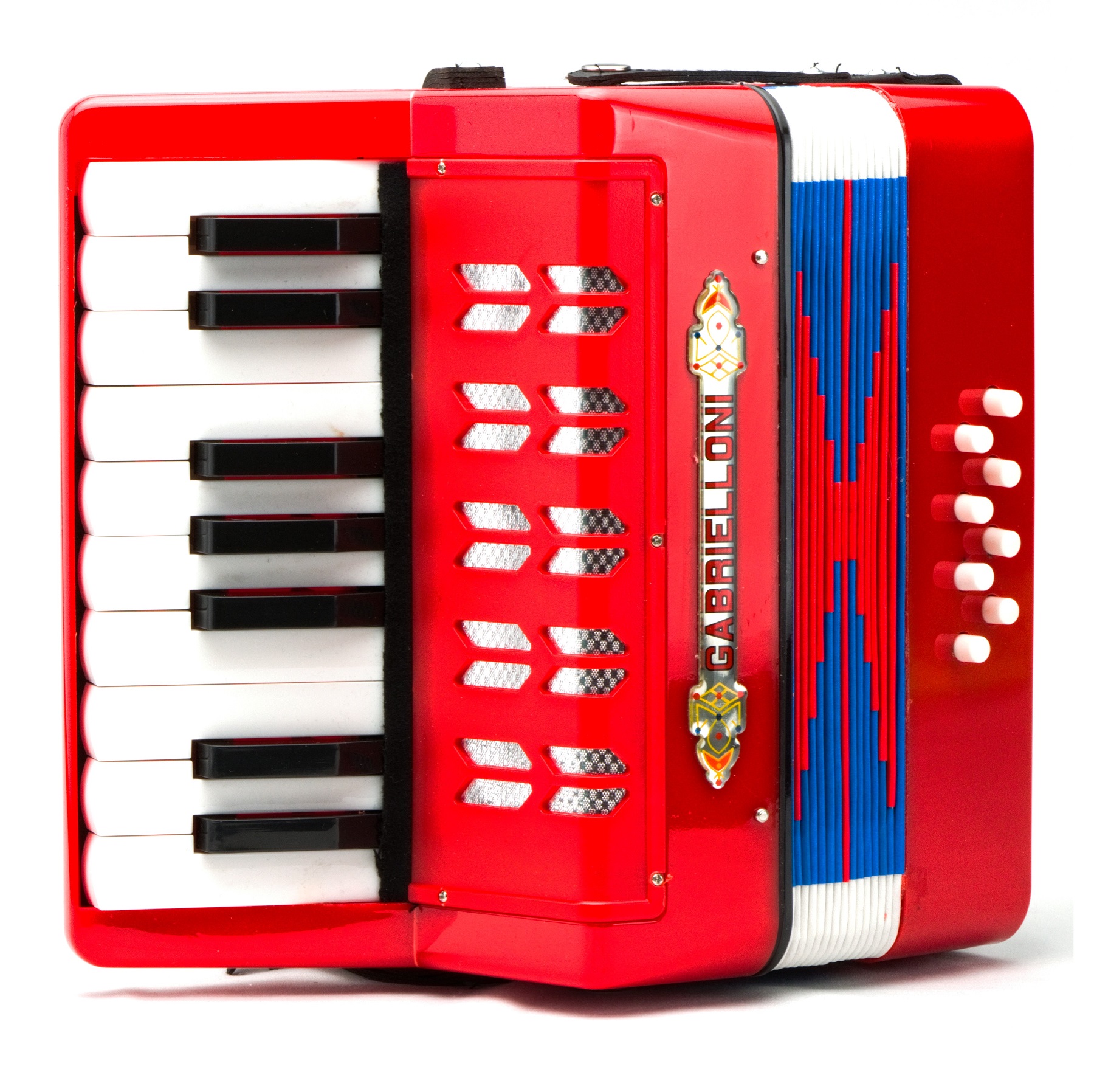 Acordeon  17 Teclas Y 8 Bajos Para Todo Usuario