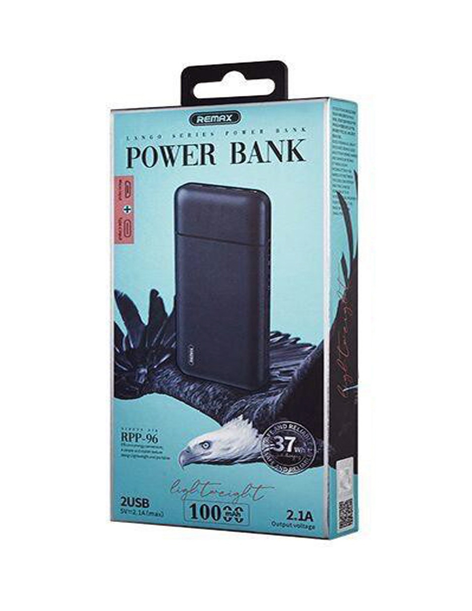 Batería Portátil Remax 10000mah Doble Usb Power Bank RPP-96