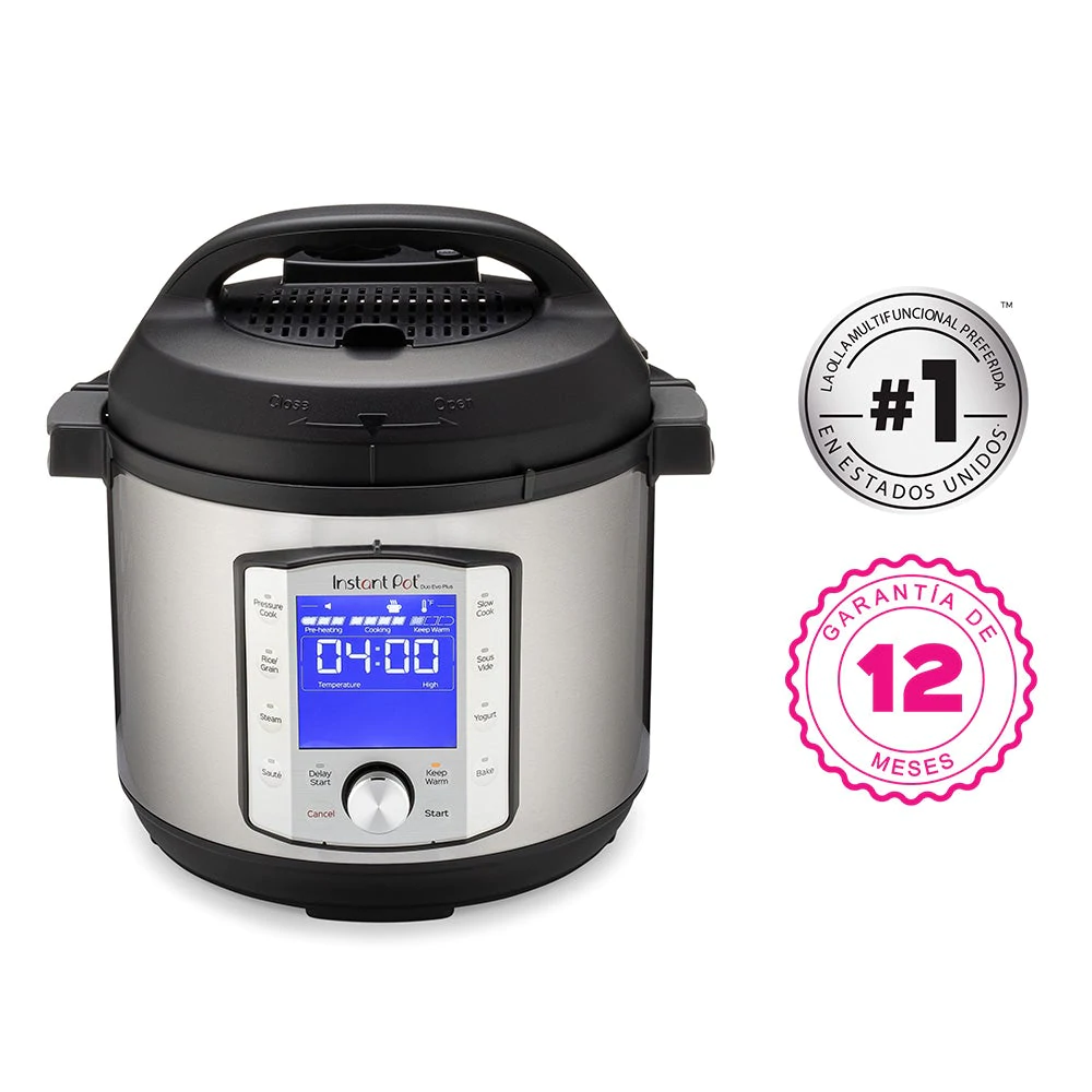 Pack Olla Instant Pot Duo Evo Plus 60 (5,7 litros) + Libro Fácil y Delicioso