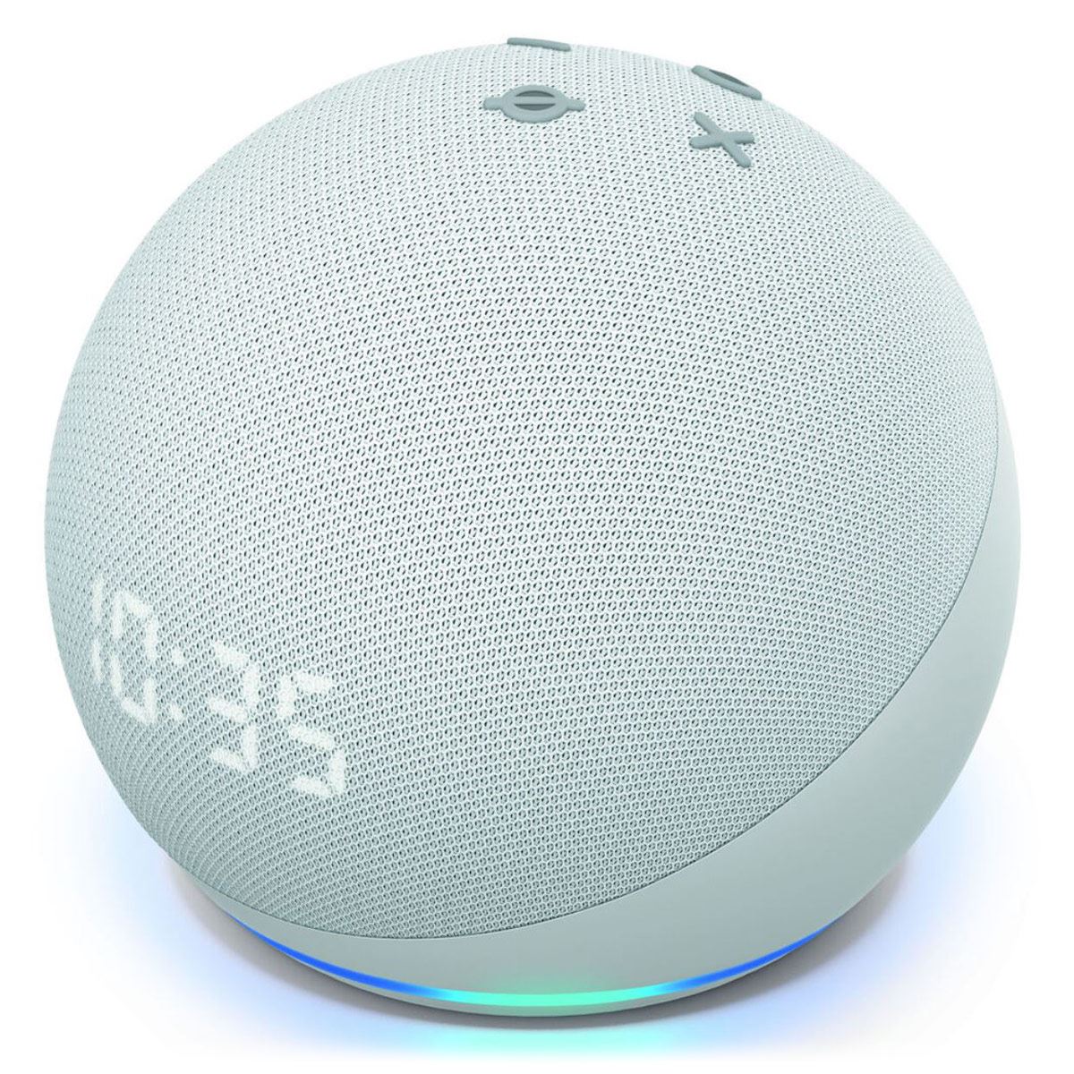 Nueva Echo Dot Reloj 4ta Gen - Bocina Inteligente Con Alexa Blanco