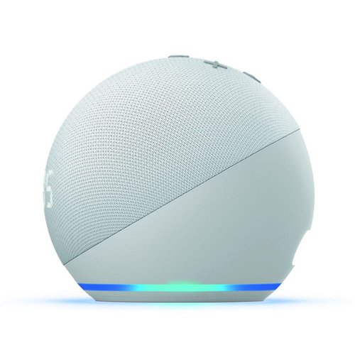 Nueva Echo Dot Reloj 4ta Gen - Bocina Inteligente Con Alexa Blanco