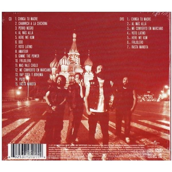CD Molotov ~ Desde Rusia con amor (con DVD)