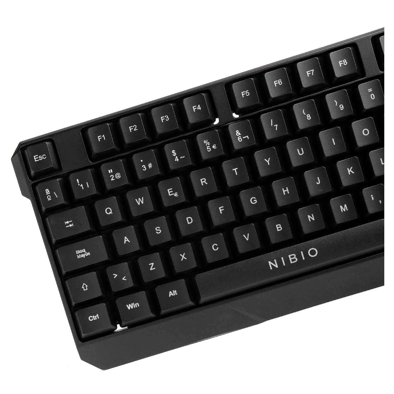 Nibio K200 Strike, Wired Gaming Keyboard, Spanish"