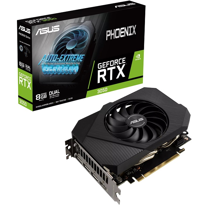 Tarjeta De Video Nvidia Asus Phoenix RTX 3050 8GB GeForce GDDR6 PH-RTX3050-8G.