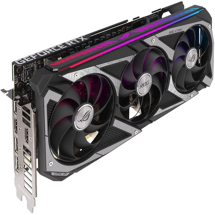 Tarjeta De Video Nvidia Asus ROG Strix RTX 3060 V2 OC 12GB GDDR6 GeForce ROG-STRIX-RTX3060-O12G-V2-GAMING