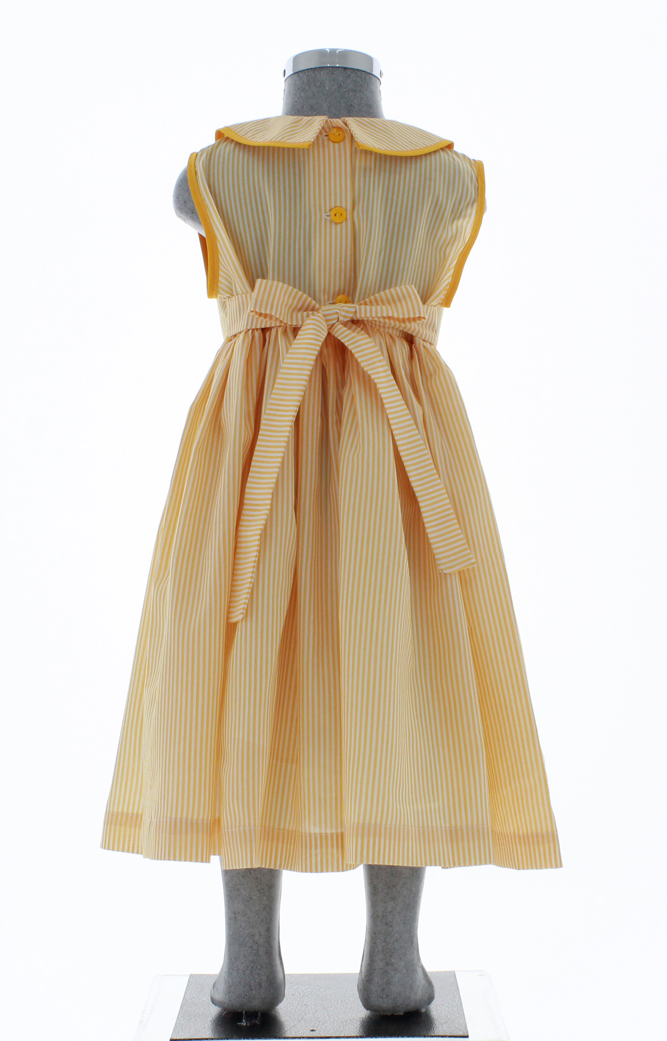 Vestido Niña Naranja 2850 1 a 10 años.