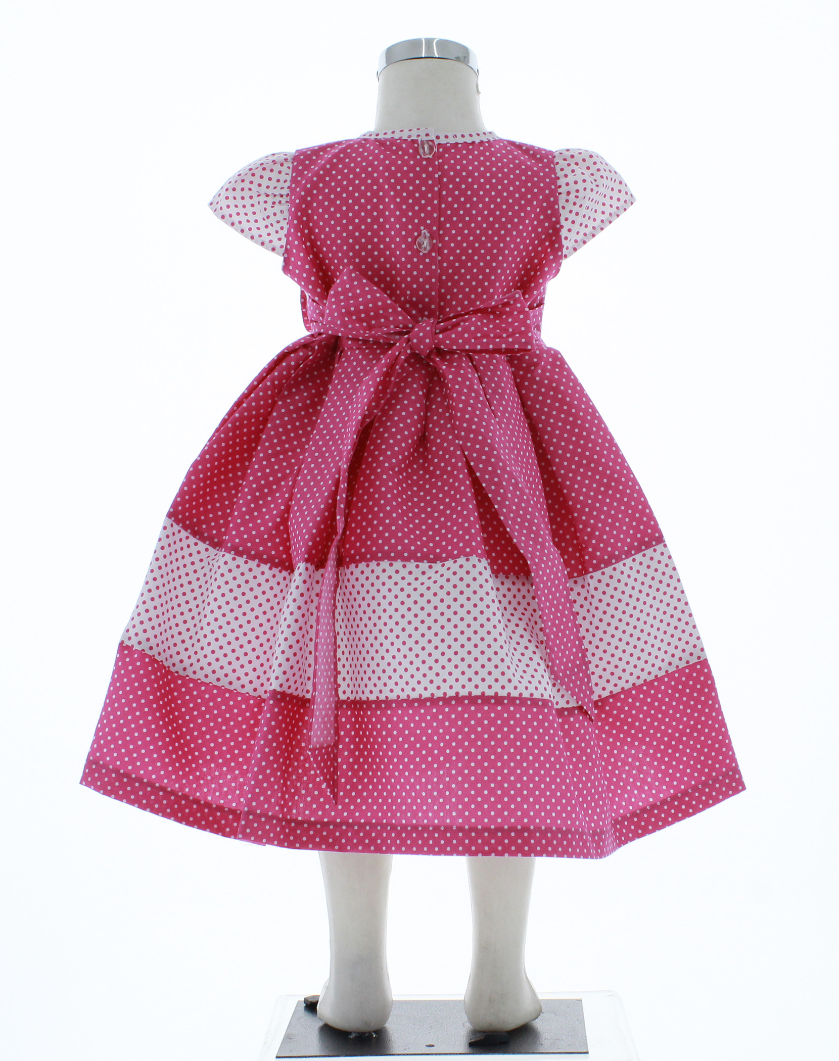 Vestido Niña Punteado 2851 1 a 10 años.