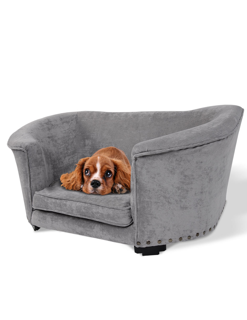 Sofá Cama De Perro Makora Hanzo Gris Claro Para Mascota. El Envío Cubre Un 80% Del Territorio Nacional