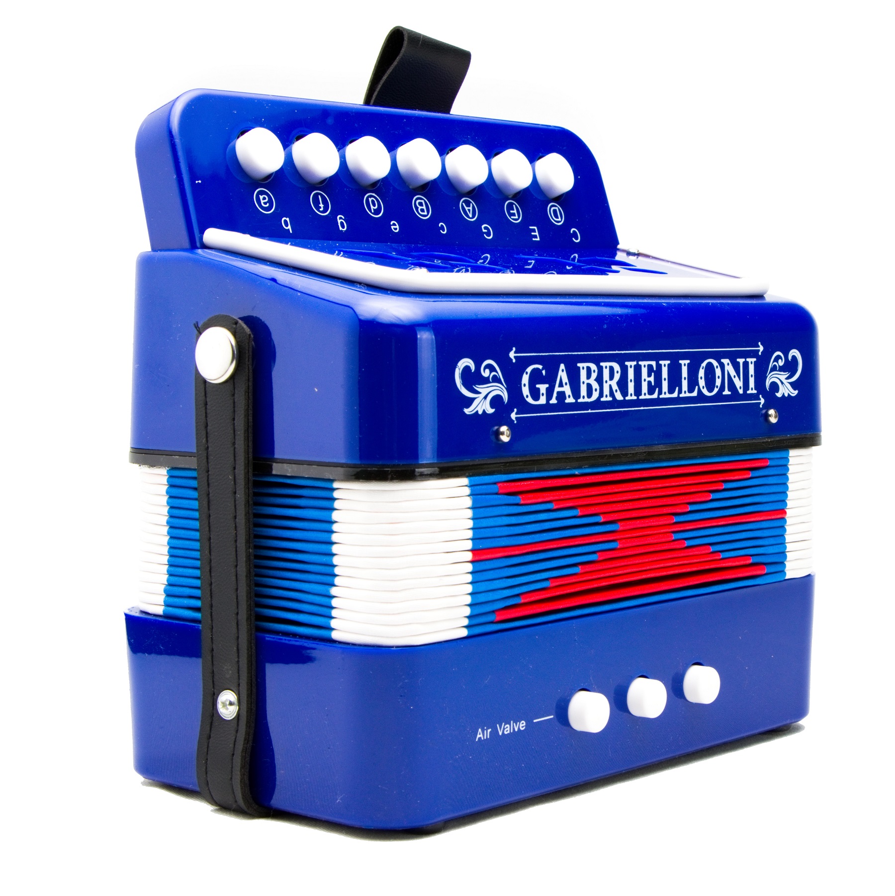 Acordeon Profesional Para Niños De 9 Botones Graves Agudos
