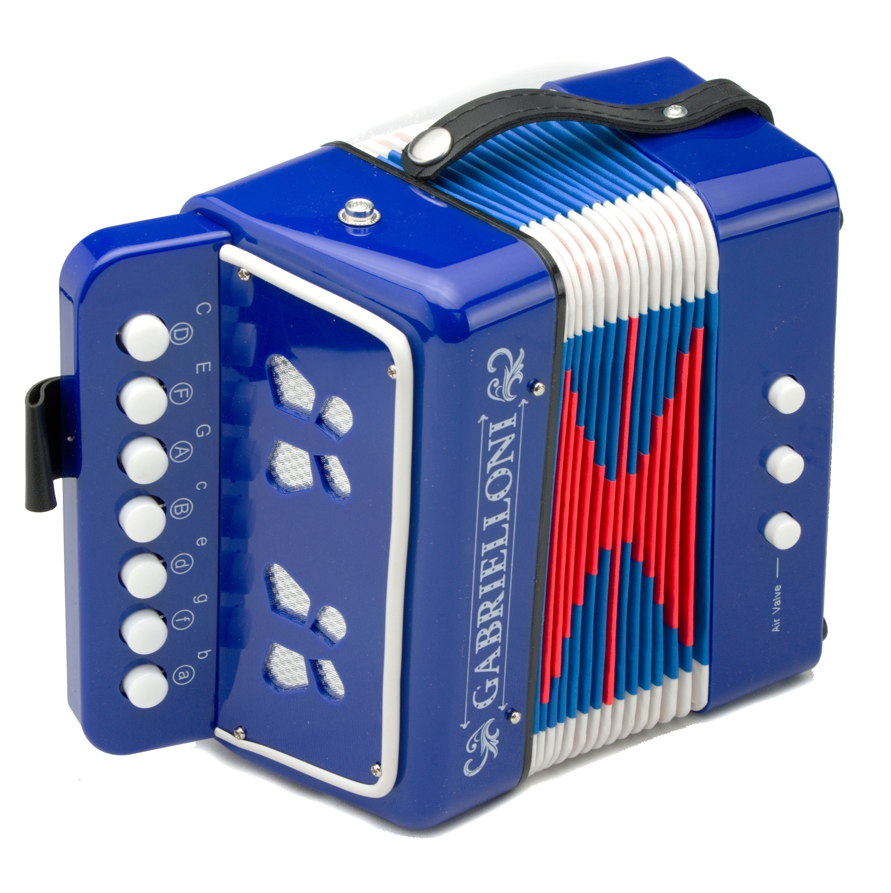 Acordeon Profesional Infantil De 9 Botones Graves Agudos