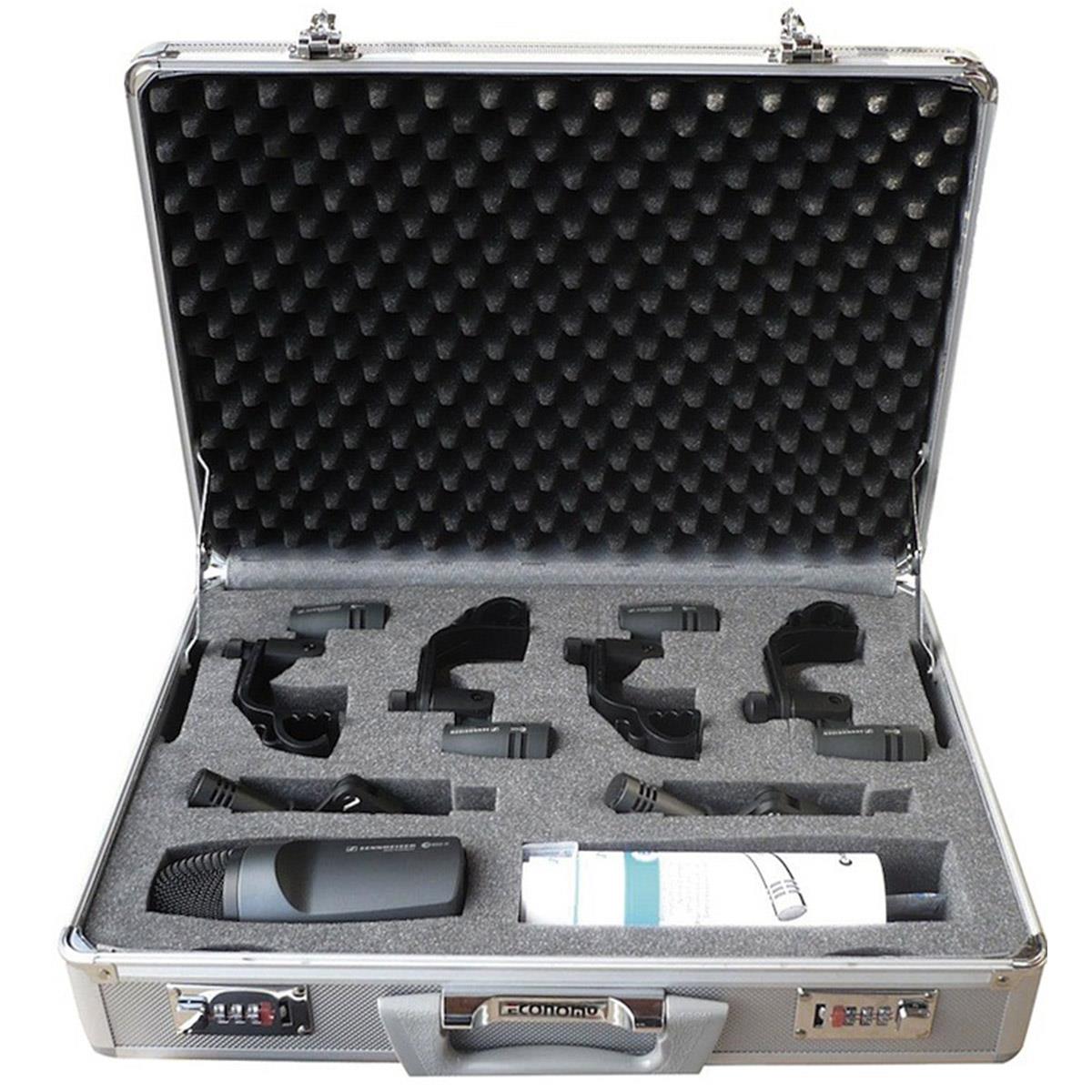 Kit De Micrófonos Sennheiser De Edición Limitada Para Batería Modelo DRUMKT600