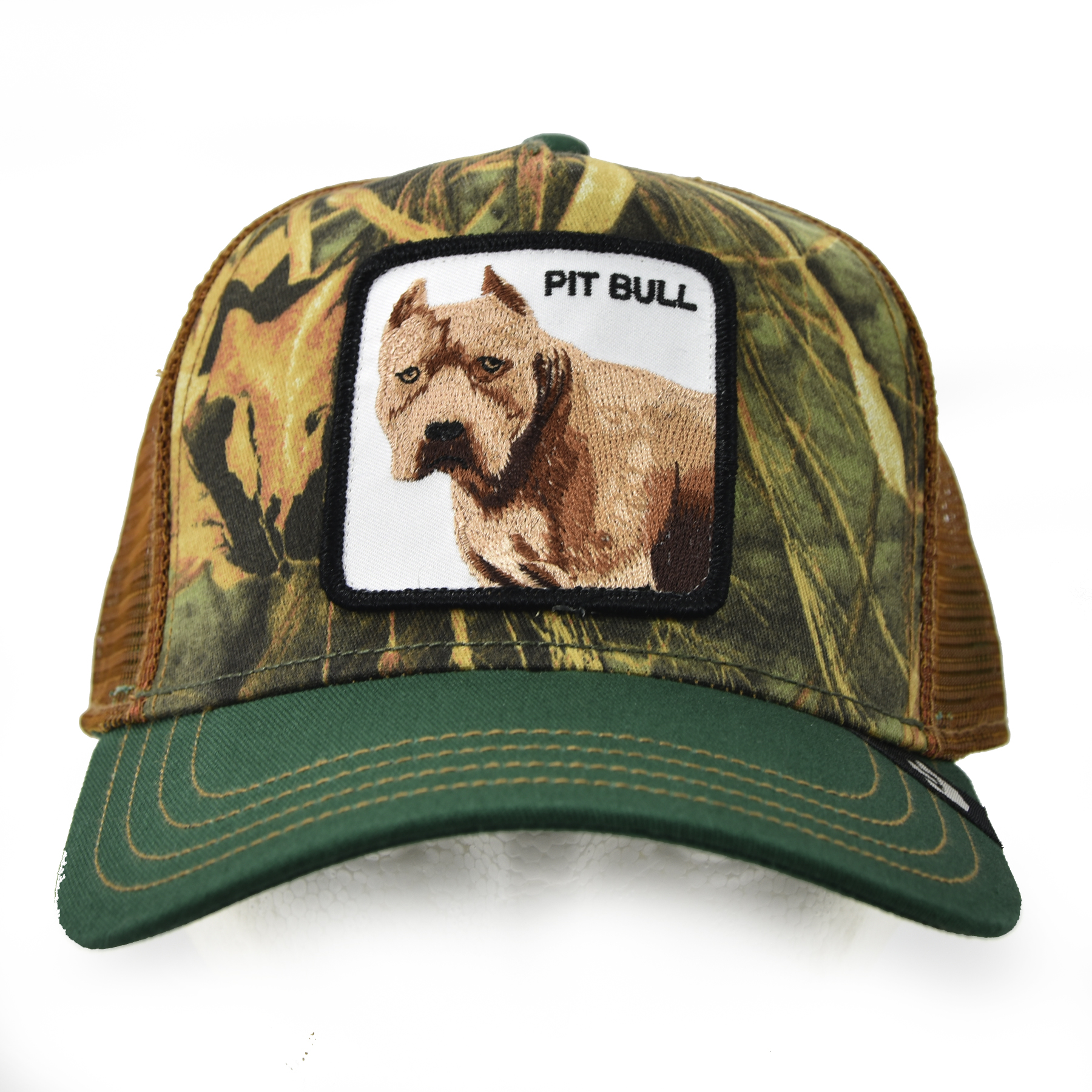 Gorra Goorin Bros Pitbull Camo.