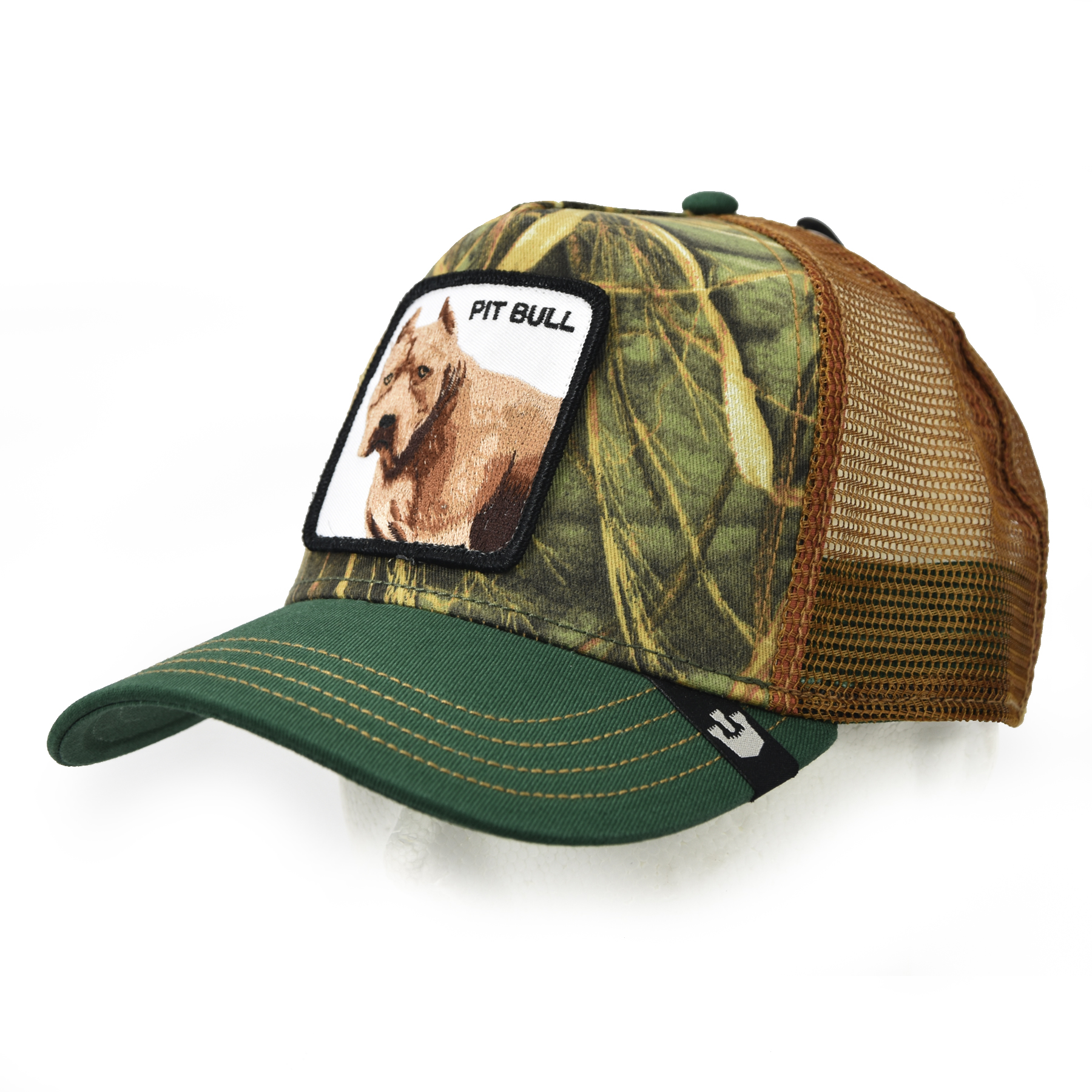 Gorra Goorin Bros Pitbull Camo.