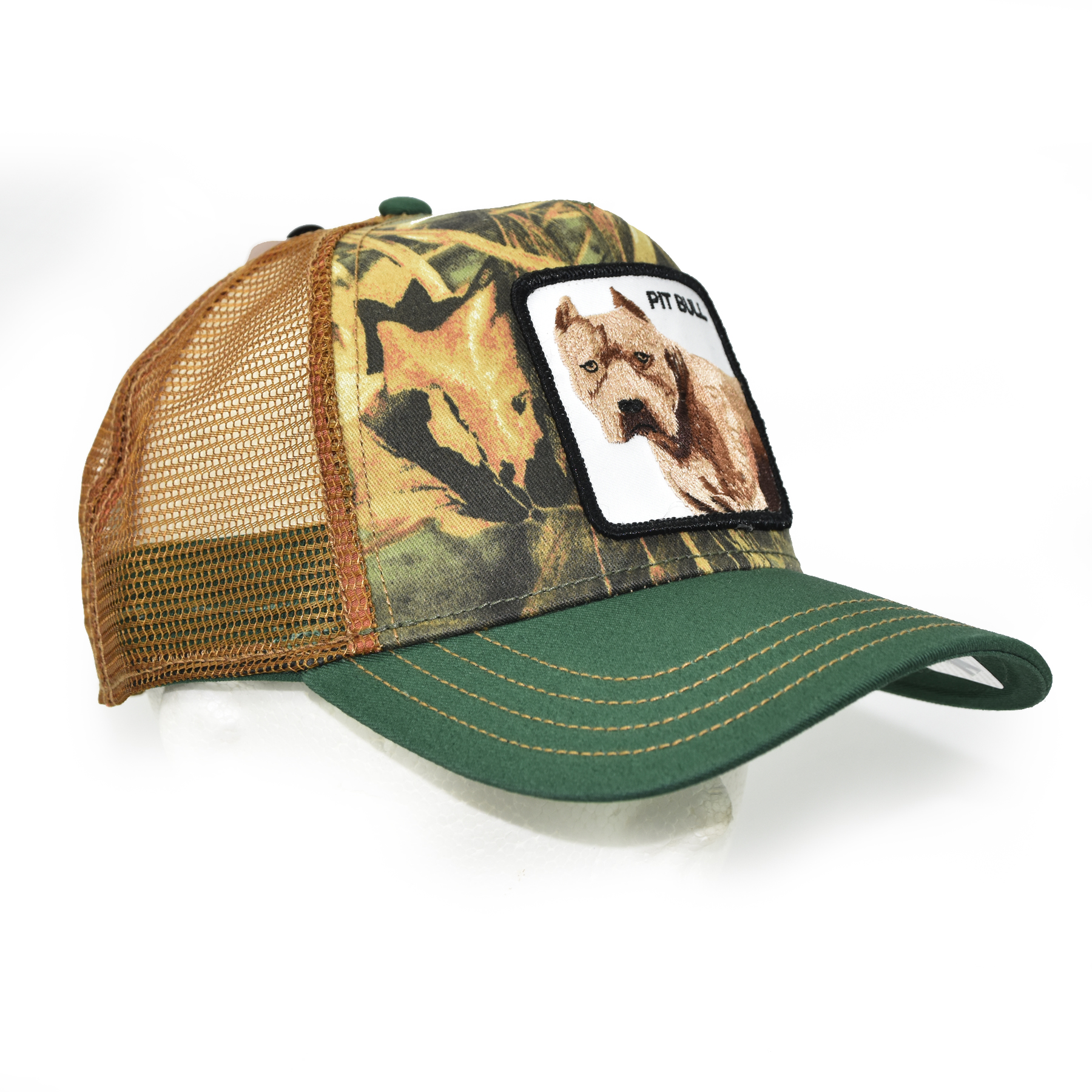 Gorra Goorin Bros Pitbull Camo.