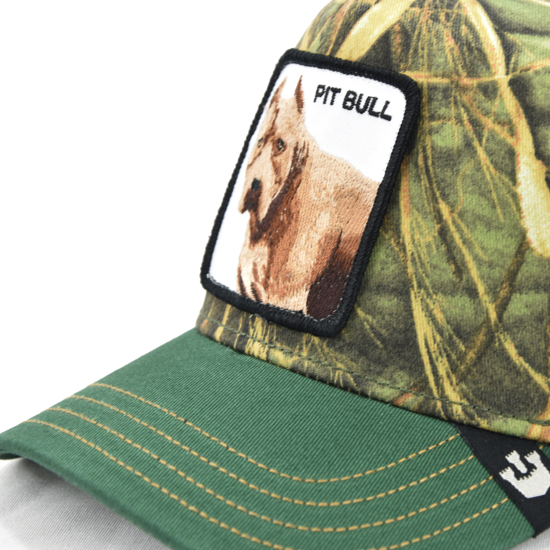 Gorra Goorin Bros Pitbull Camo.