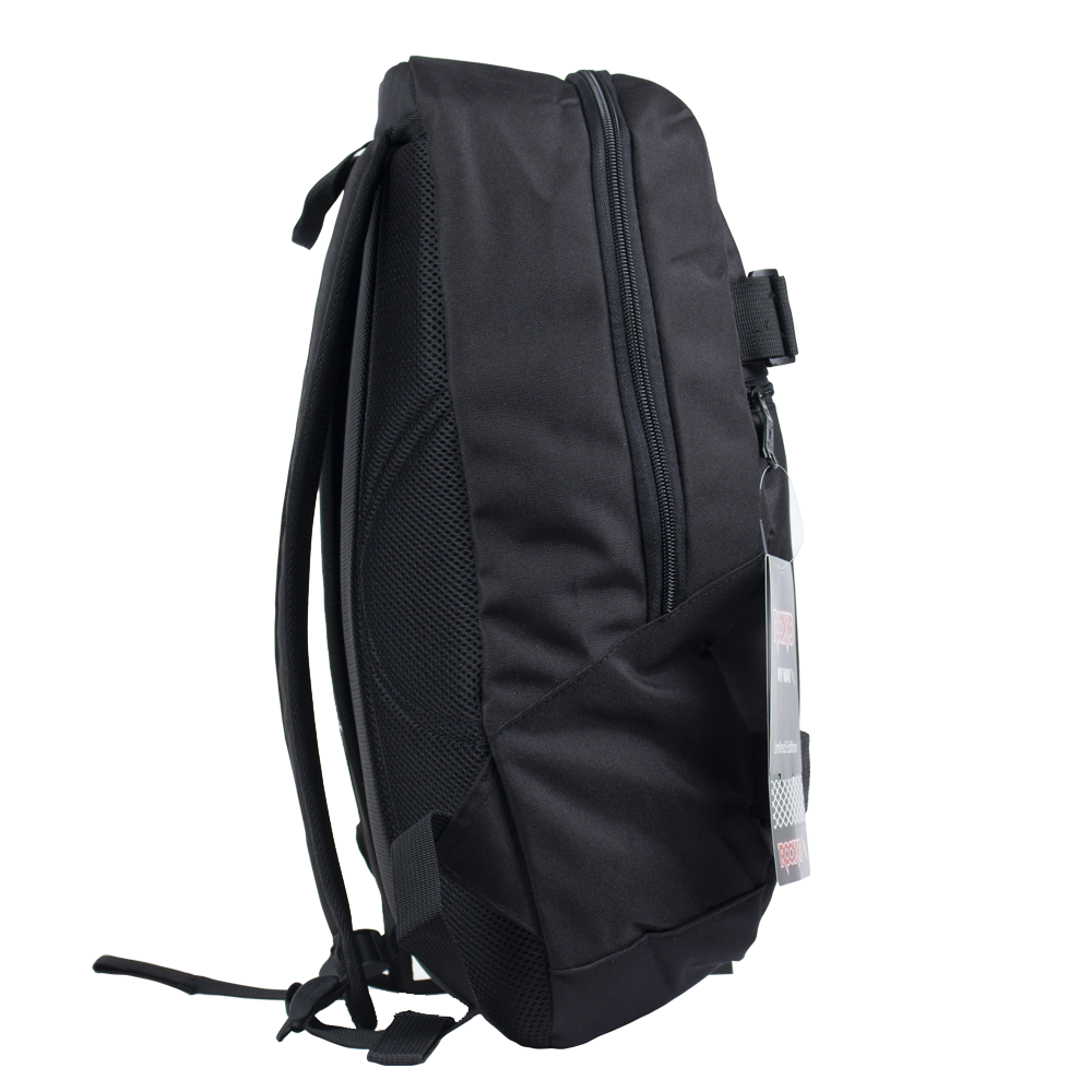 Mochila skate porta patineta color negro, Rockyo Catrina, modelo C1