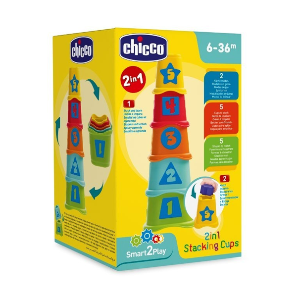 Cubos apilables 2 en 1 Chicco