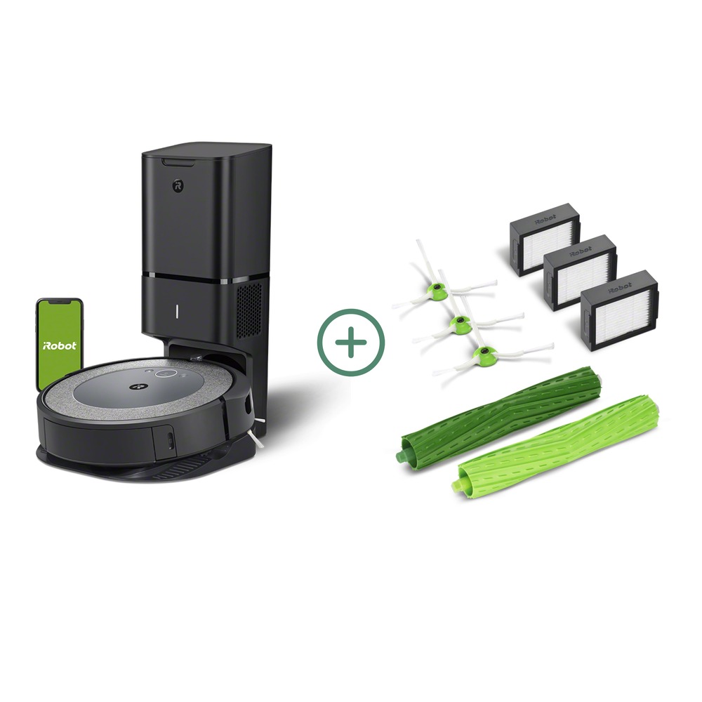 Paquete Robot Aspiradora iRobot Roomba i3+ EVO & Kit de Repuestos