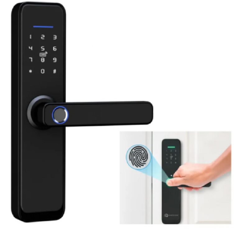 Cerradura Inteligente Electrónica Huella Digital Wifi