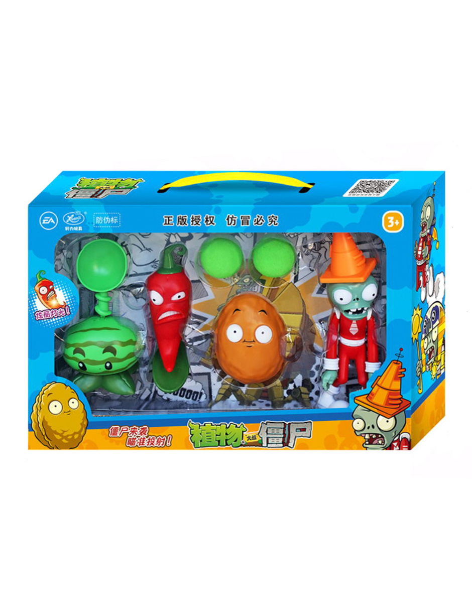 Juego Plantas Vs Zombies Colección Juguete Novedoso Niños 666-17A