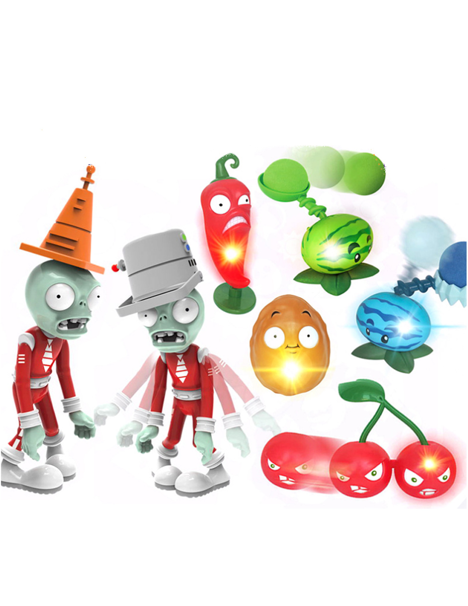 Juego Plantas Vs Zombies Colección Juguete Novedoso Niños 666-17A