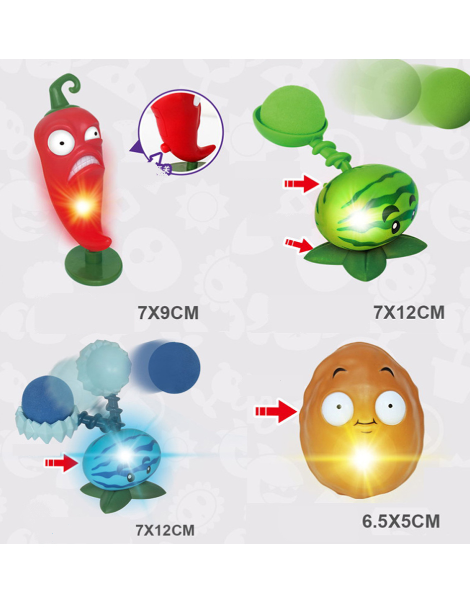 Juego Plantas Vs Zombies Colección Juguete Novedoso Niños 666-17A