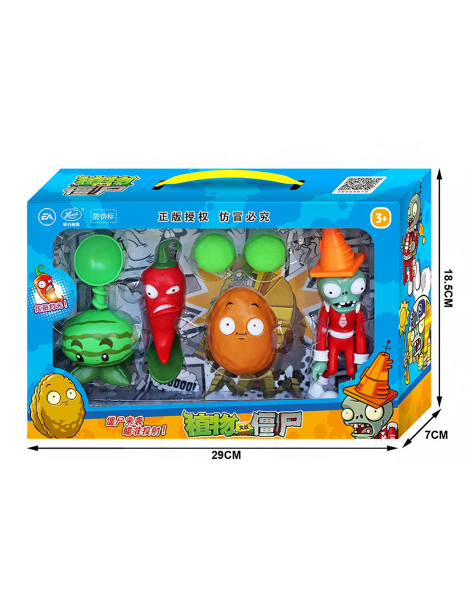 Juego Plantas Vs Zombies Colección Juguete Novedoso Niños 666-17A