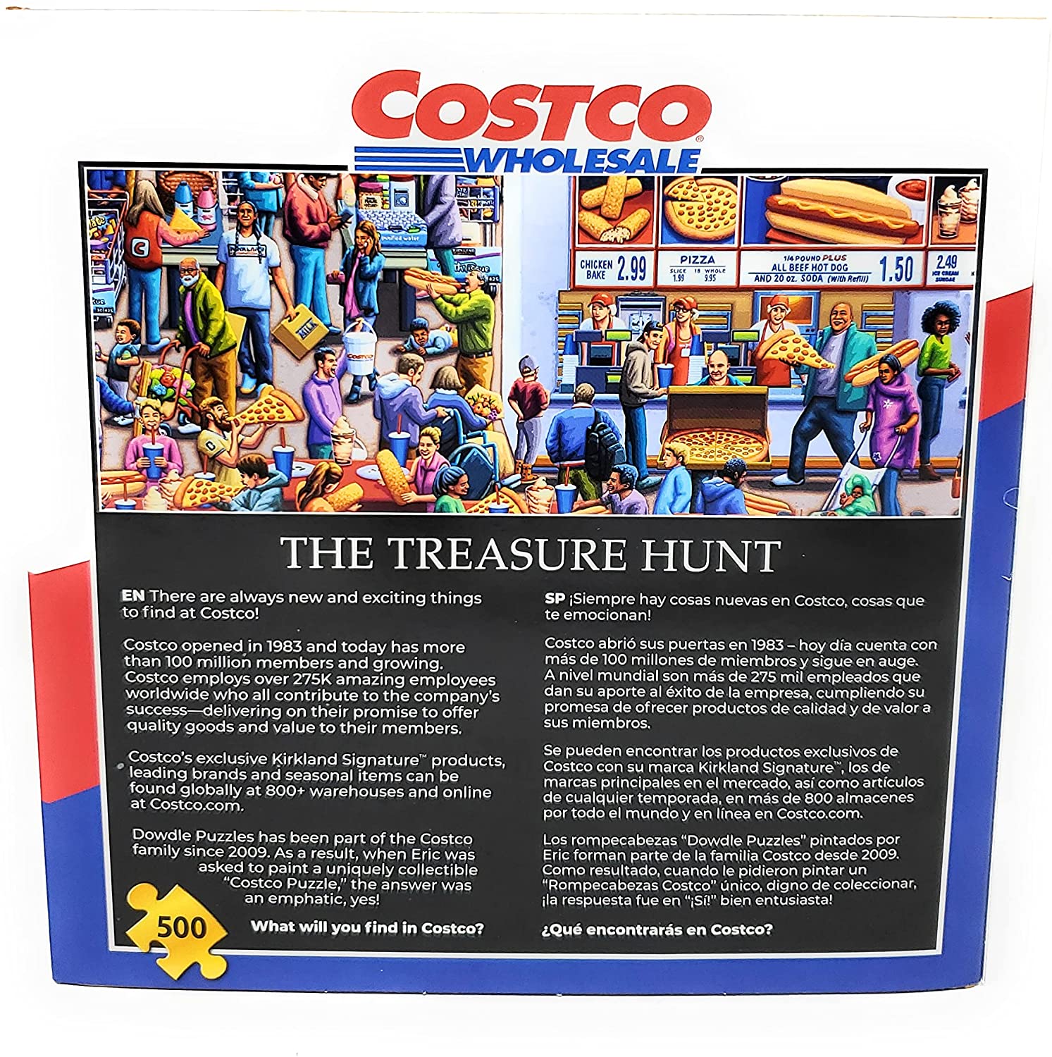 Rompecabezas Dowdle Costco Wholesale - 500 Piezas