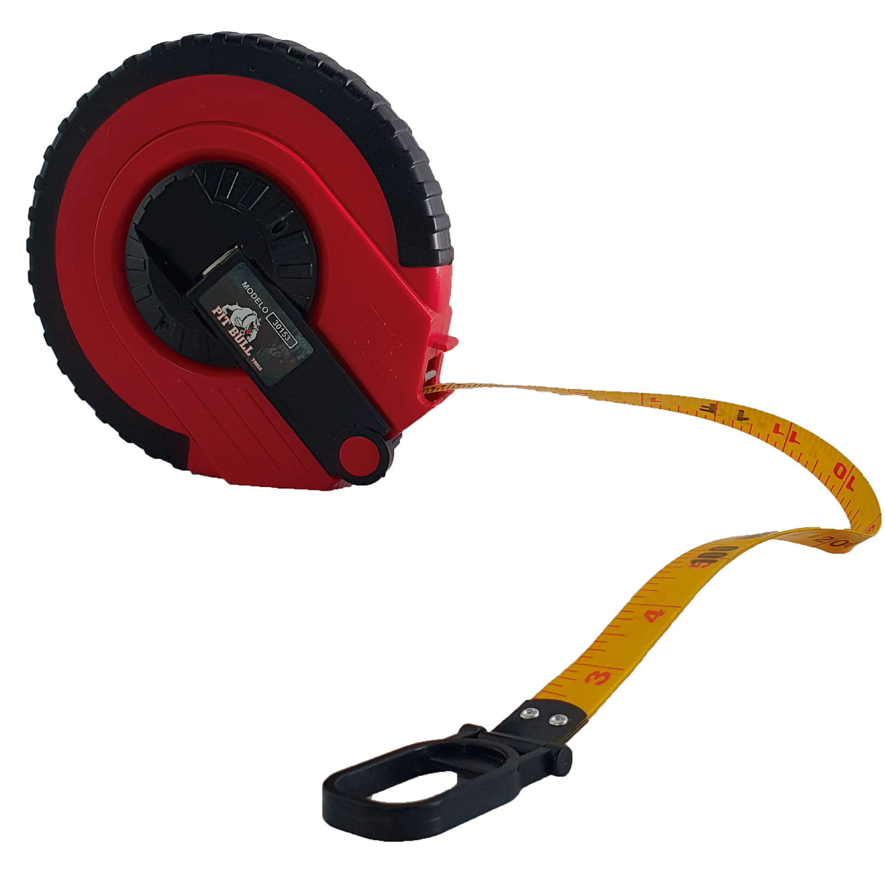 Cinta Métrica Fibra de Vidrio 30 Mts Pitbull 30153