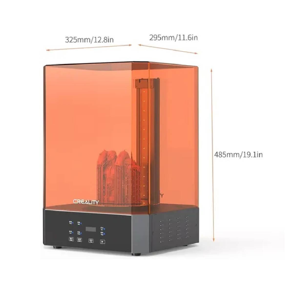 Creality 3d Uw-02 Maquina De Lavado Y Curado 2 En 1 Uw-02