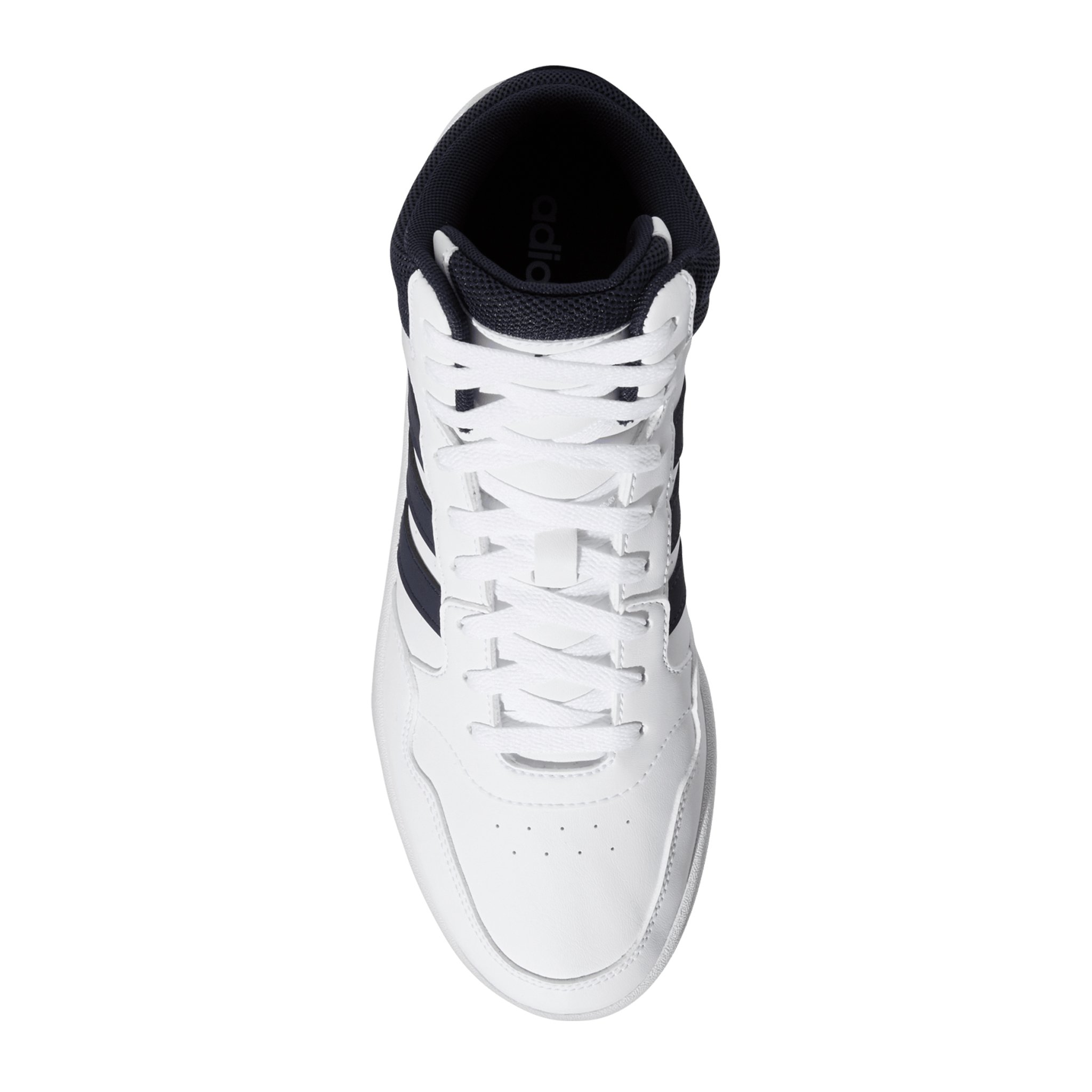 Tenis Adidas Hoops 3.0 Mid White Vivid Red GY5543
