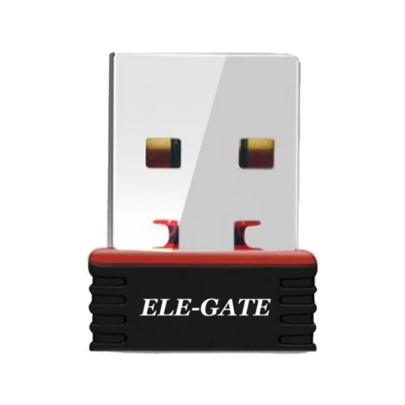 Tarjeta Red Inalámbrica WIFI USB Nano Ele-Gate WL04 Color Negro