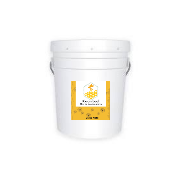 Cubeta De Miel Pura 25 Kg