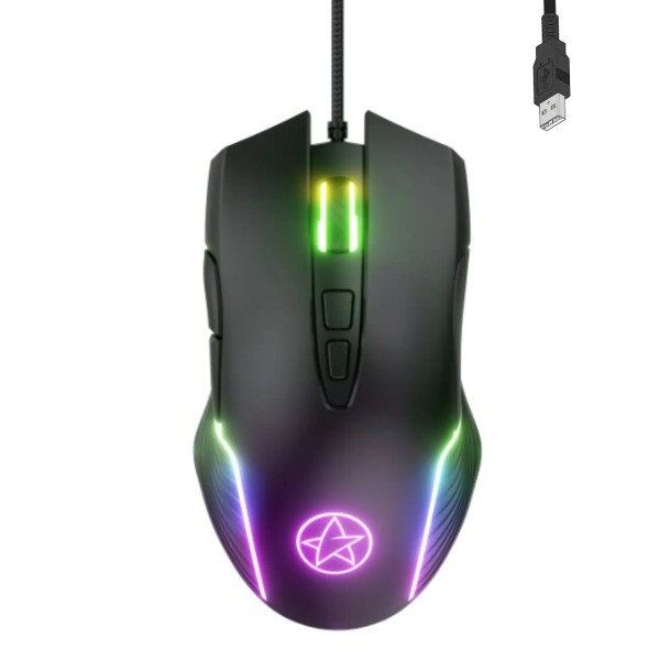 Mouse gamer Luz led RGB