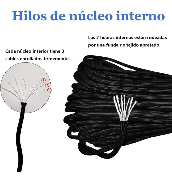 Kit De Cuerda Escala 30 Colores Kit Combinado 90m 