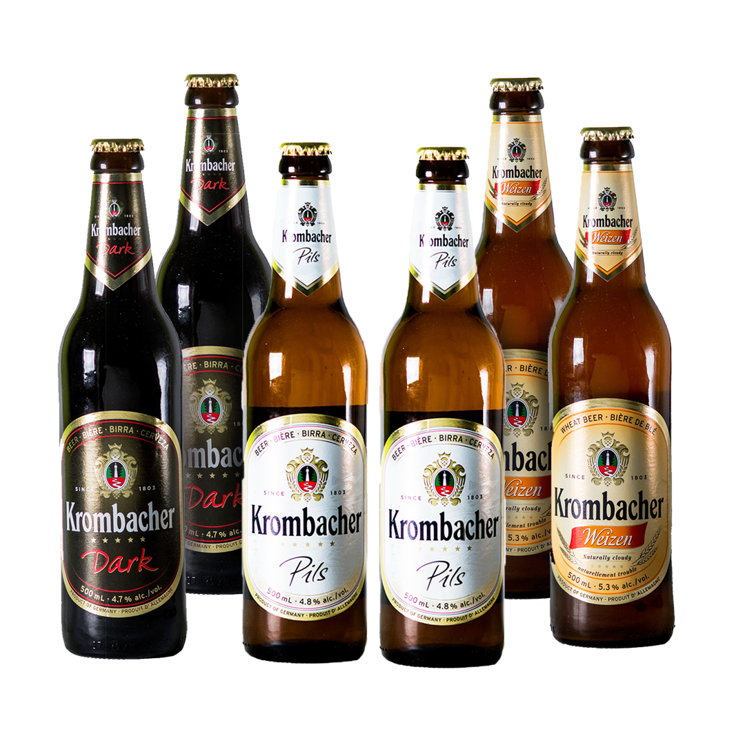 Six Pack Cerveza Krombacher Mix 500ml c/u