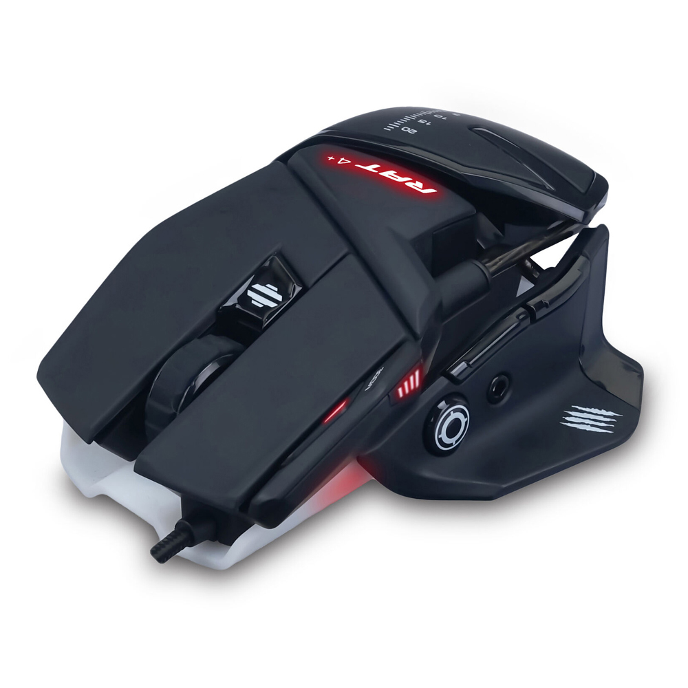 Mouse Gaming Mad Catz R.A.T. 4+ Negro