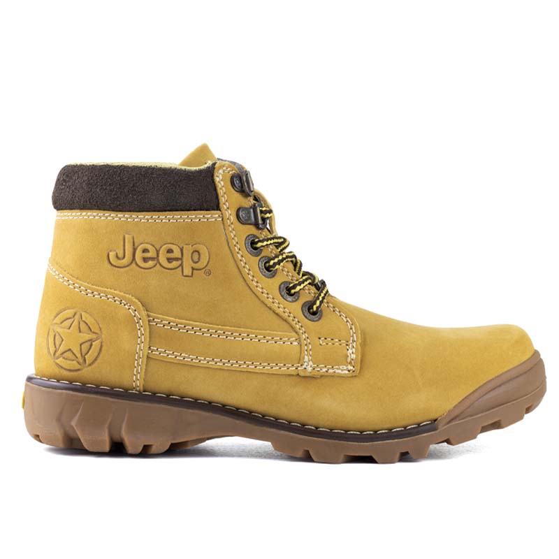 Botas jeep 2025 color miel caballero