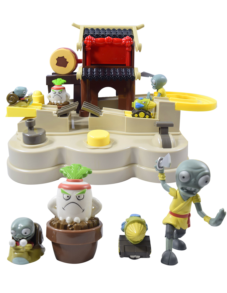 Juego Tablero Muñecos Plantas Vs Zombies Juegos Niños  H28053
