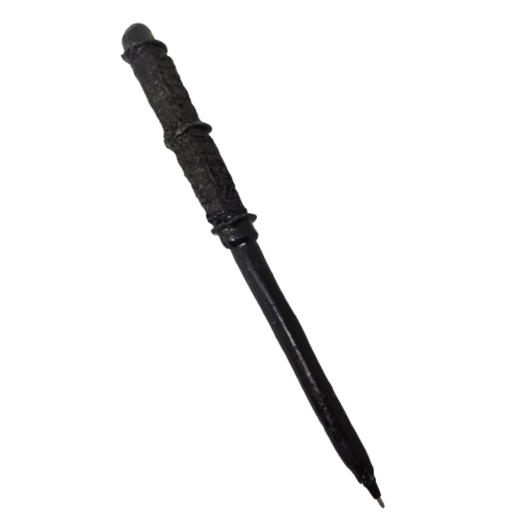 Harry Potter Pluma Varita + Base Sombrero Seleccionador Slytherin Severus Snape