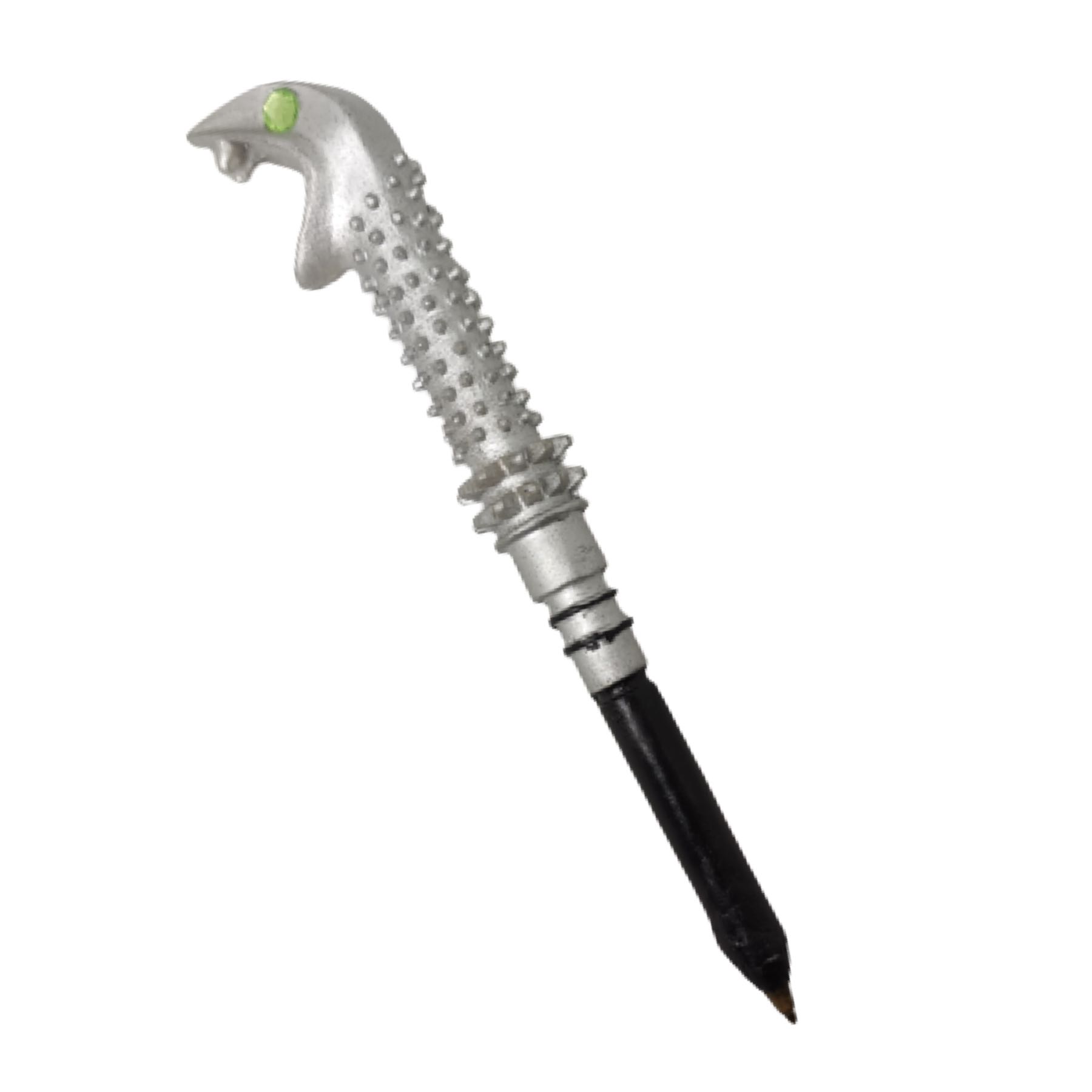 Harry Potter Pluma Varita + Base Sombrero Seleccionador Slytherin Snake Vibora Serpiente Lucius Malfoy