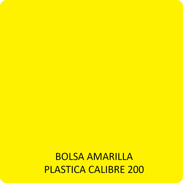 Bolsas de plástico amarillas para desechos de rpbi cubrebocas y biológicos A1 LAM 20 200 paquete con 100 piezas en medida de 20x30 color rojo 