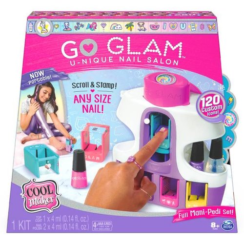 Go Glam Impresora De Uñas Nail Stamper Manos Y Pies Secador Spin Master